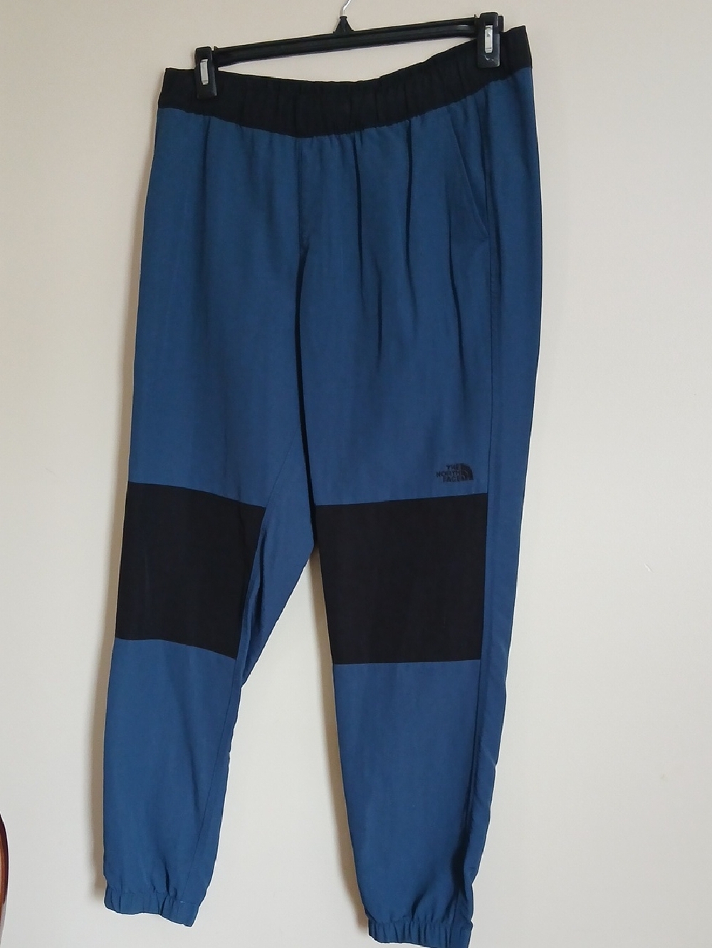 The North Face Blue & Black Panel Jogger Pants